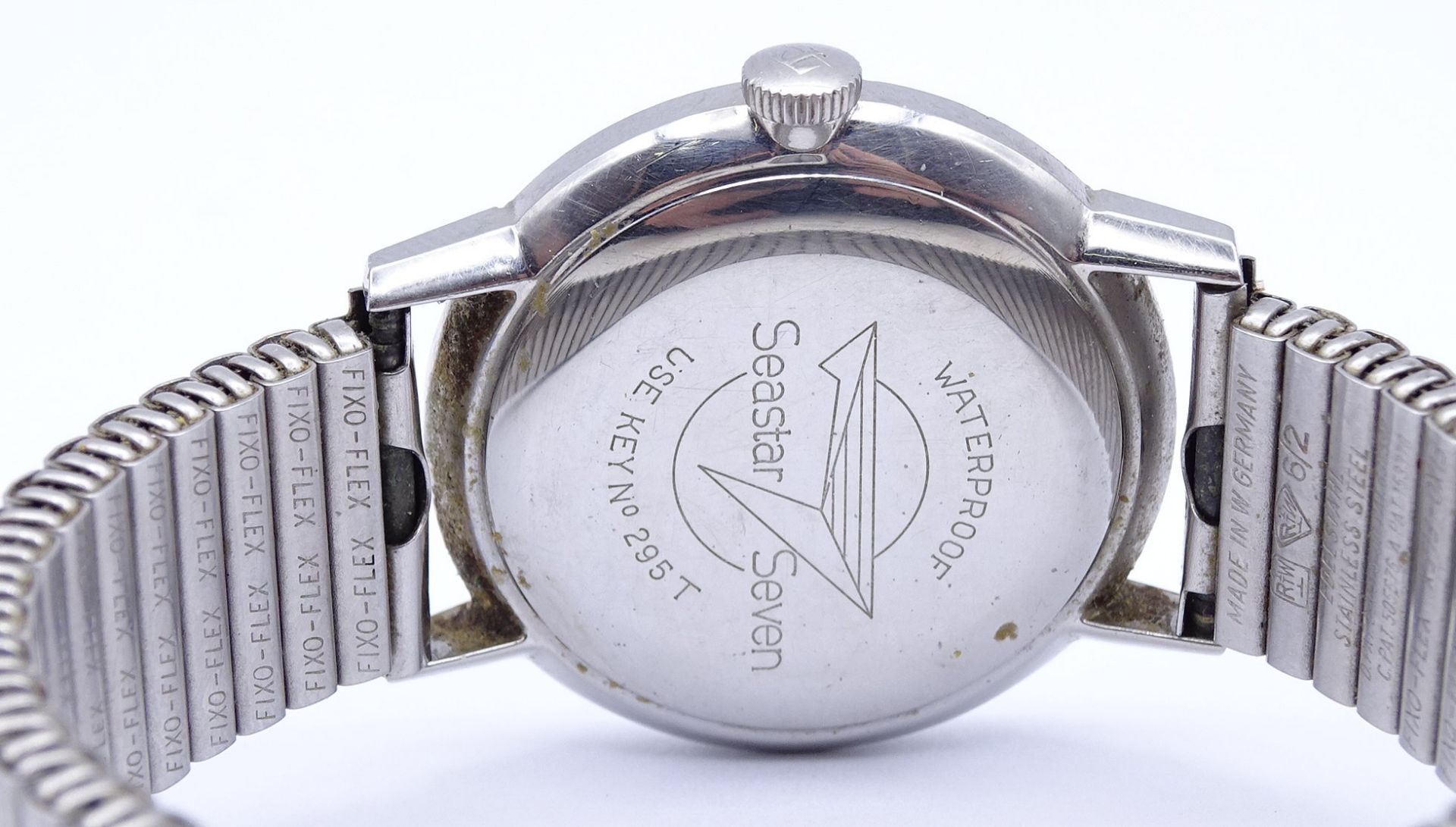 Herren Armbanduhr "Tissot" Seastar Seven, mechanisch, Werk steht, D. 31,6mm,Krone fest, lose - Image 4 of 5
