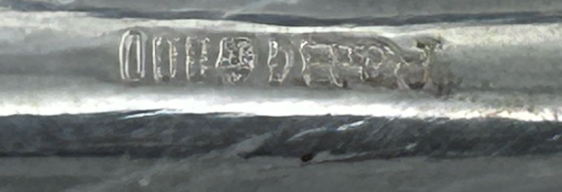 4 tg Besteck "Robbe u. Berking" Silb er-800-,  Ostfriesenmuster, 175 gr, neu und orig verschweisst - Bild 3 aus 6