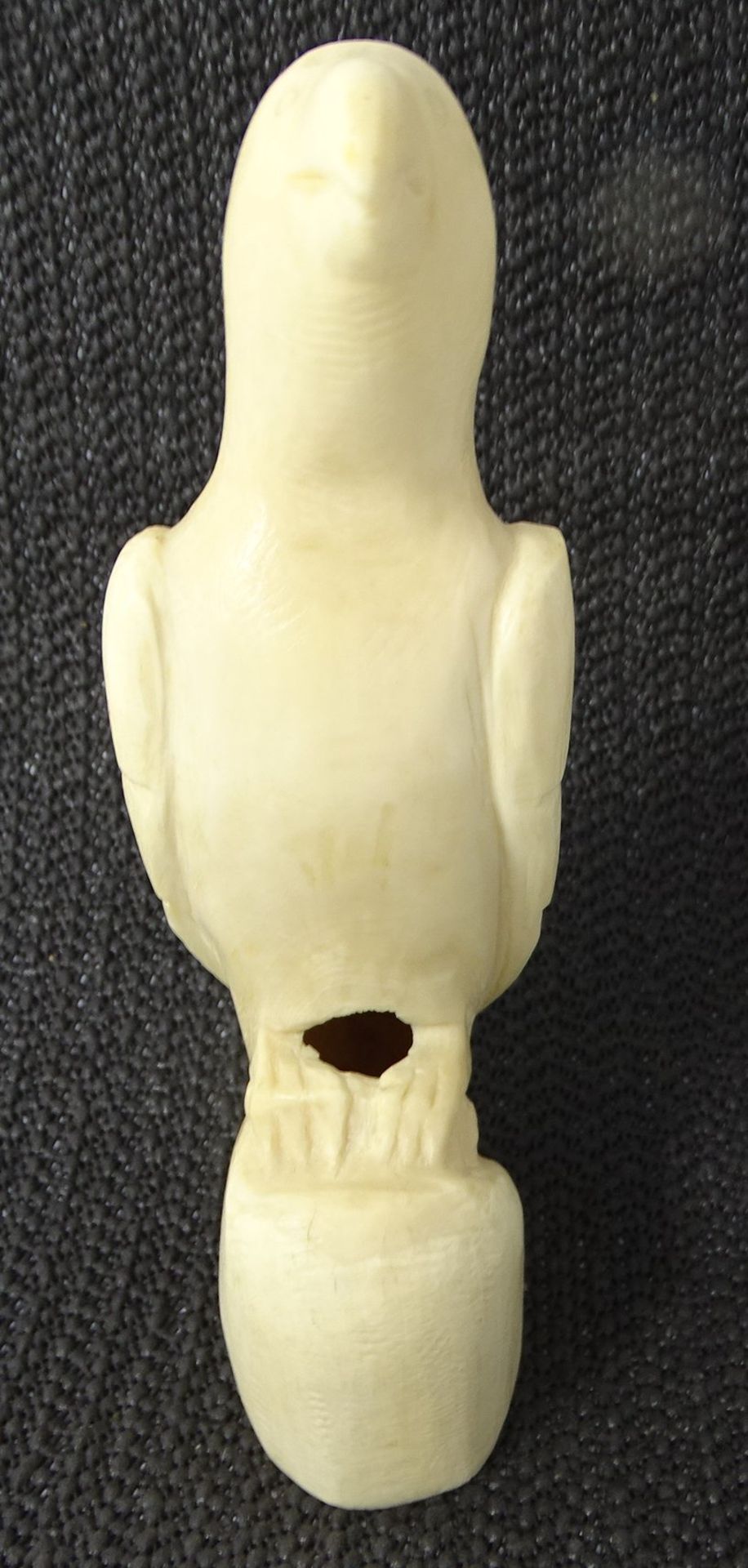 Beinschnitzerei, Knochen, Vogel, H-17 cm - Image 3 of 5