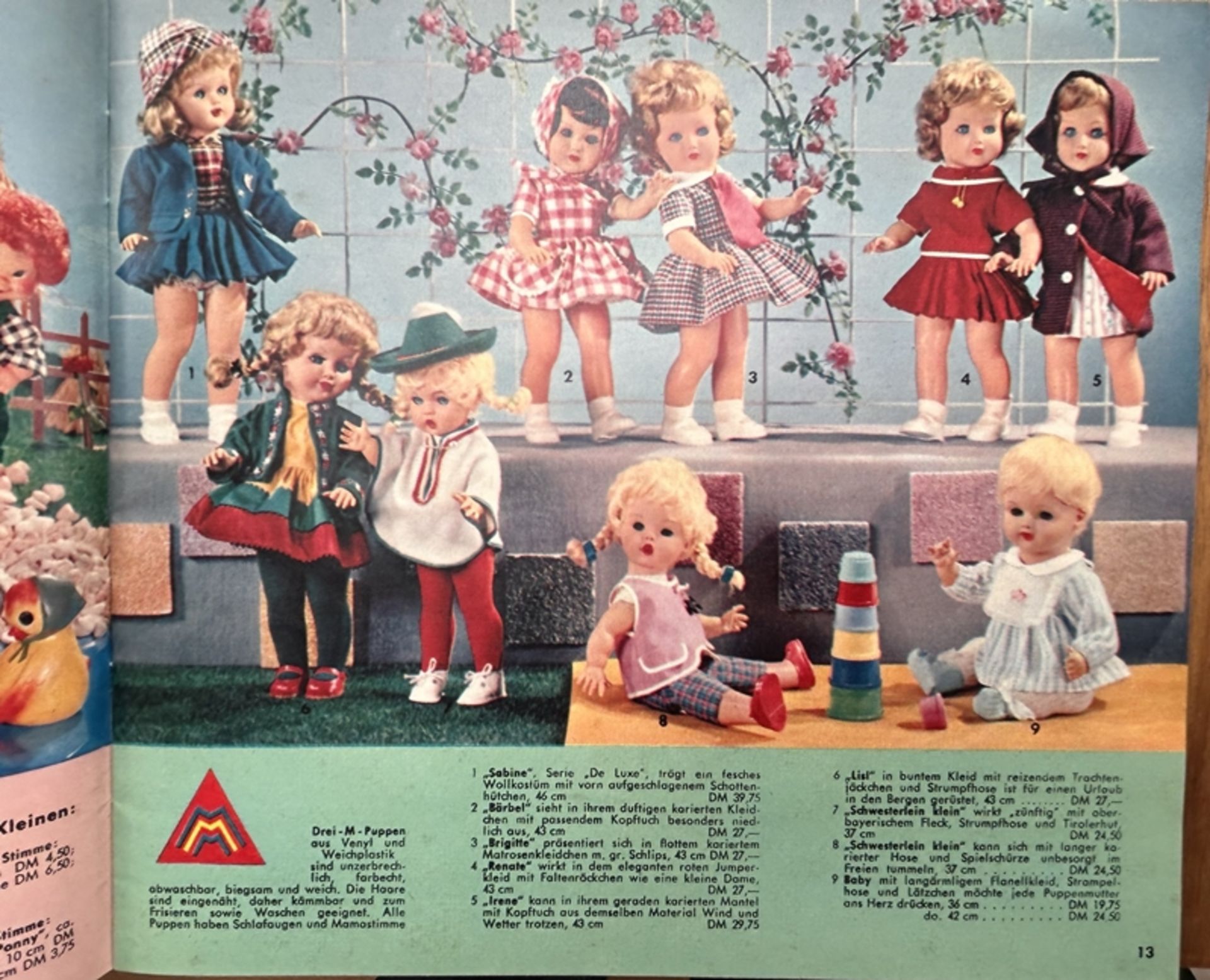 Prospekt "Das schöne Spielzeug" Kinderparadies Neuerwall, um 1950/60, ca. 50 Seiten, sehr gut erhal - Bild 3 aus 7