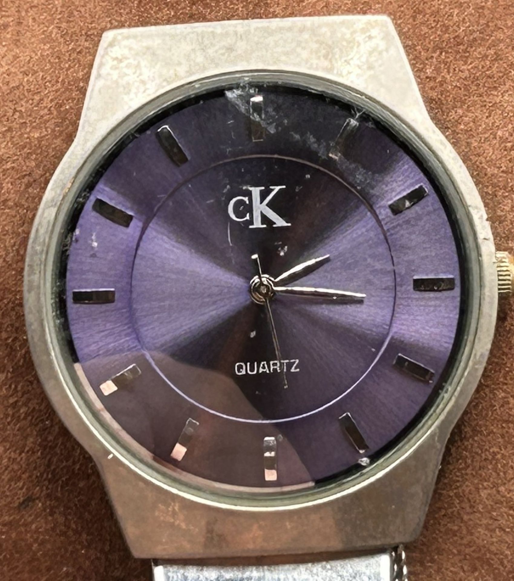 flache CalvinKlein HAU, Quartz, Metallband, nicht geprüft - Bild 2 aus 3