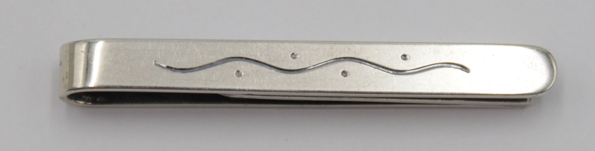 Kravattenklammer, Hans Hansen, Nr. 726, Sterling, 10gr. L-5,5cm.