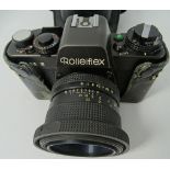 Kamera "Rolleiflex SL 35 E" in Etui mit Planar 50mm F1.8,
