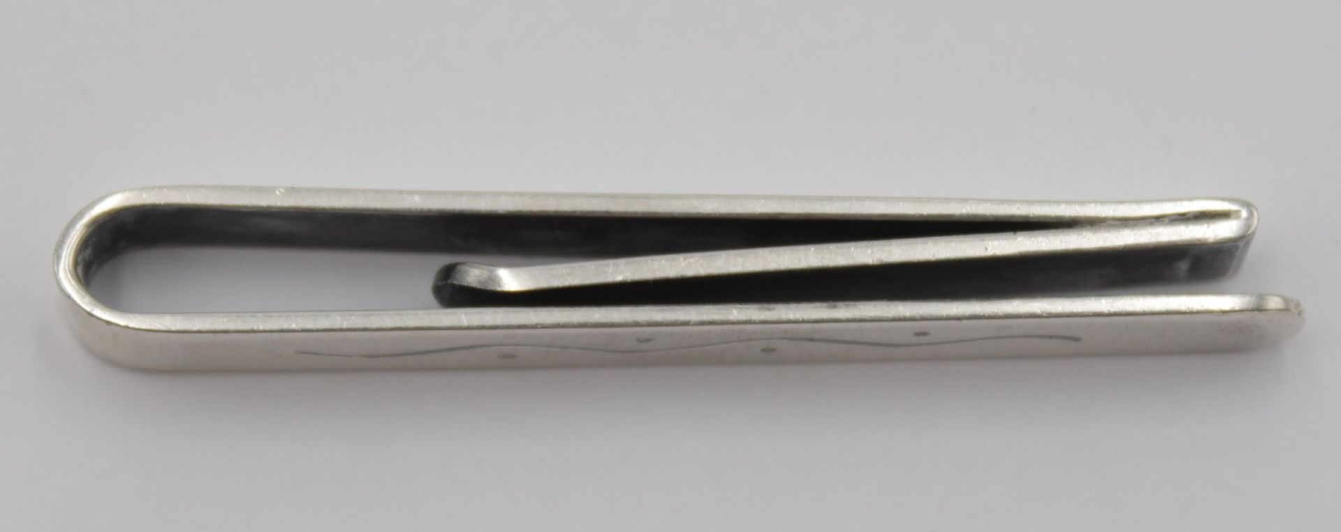 Kravattenklammer, Hans Hansen, Nr. 726, Sterling, 10gr. L-5,5cm. - Image 2 of 3