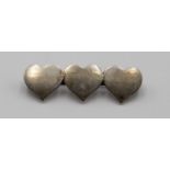 Sterling-Brosche, Hans Hansen, Nr. 102, 4,7gr., L-3,6cm.