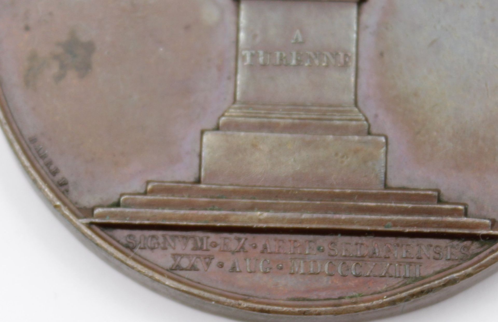 Bronze-Medaille, Frankreich, 19. Jhd., Louis XVIII, D-5cm. - Bild 3 aus 3