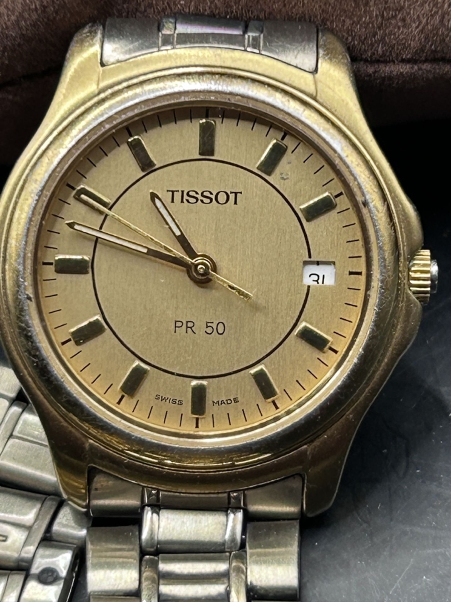 2x Quartz DAU "Tissot" 1x PR 50, 1x Nuevo Horizonte, - Bild 6 aus 9