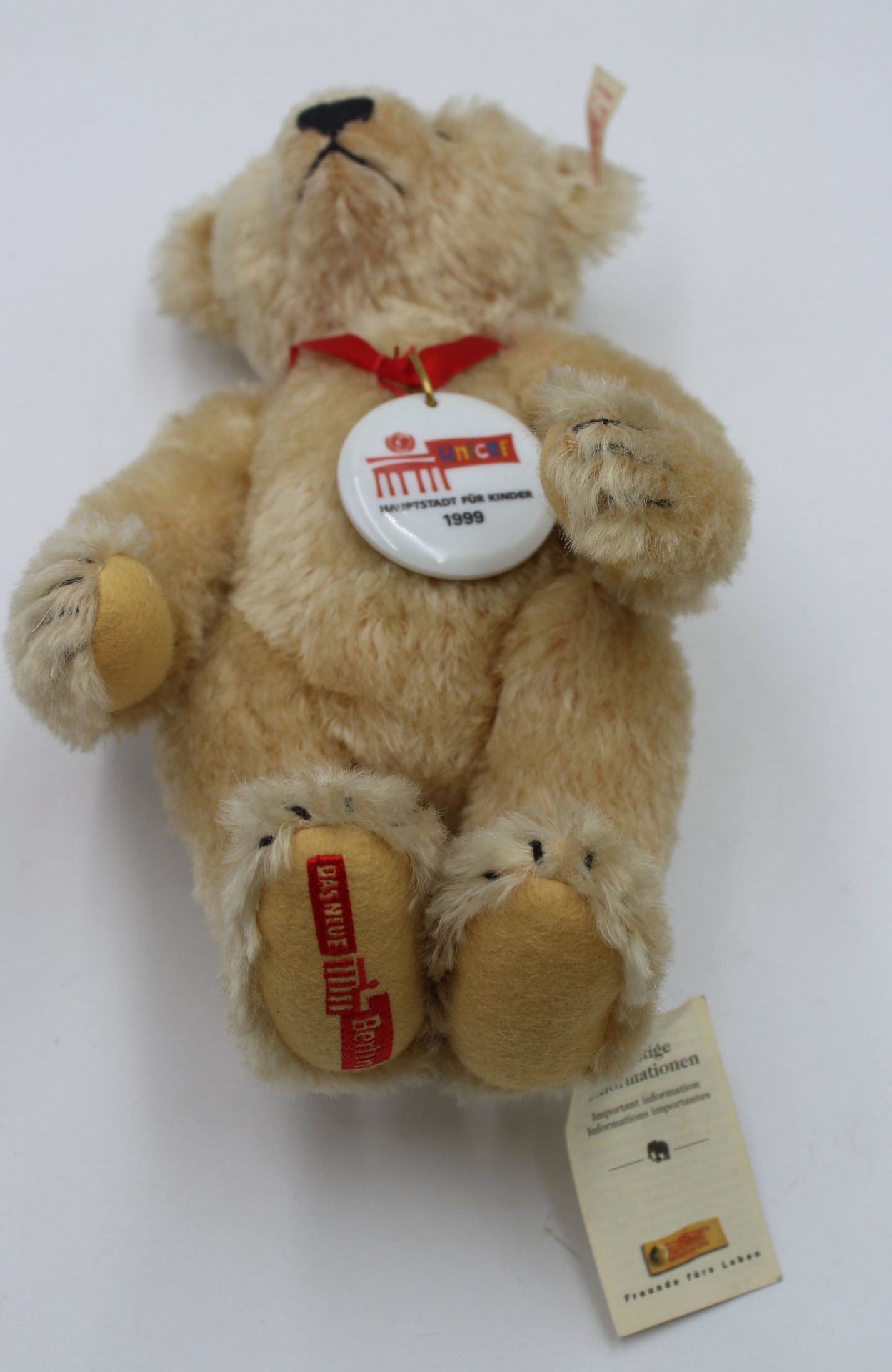 Steiff-Teddy, UNICEF 99, kompl., Nr. 996344 - Image 3 of 4