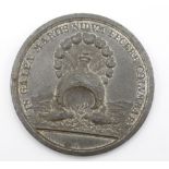 Medaille auf den Frieden von Rastatt 1714, D-5,3cm.