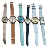 6x neue, ungetragene Damenarmbanduhren, alle Quartz