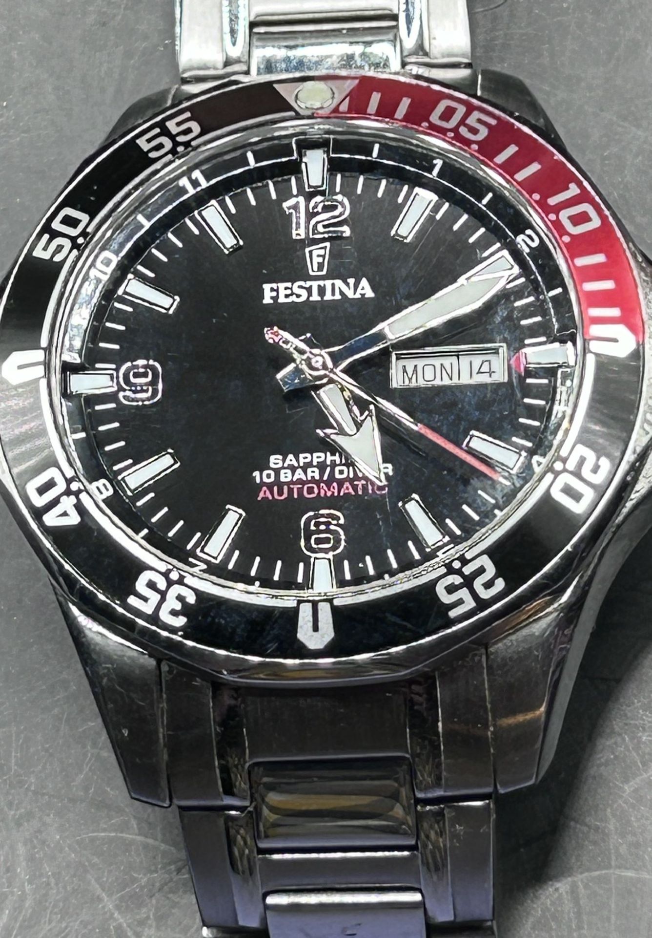 Festina Diver  automatic F20478, gut erhalten und läuft