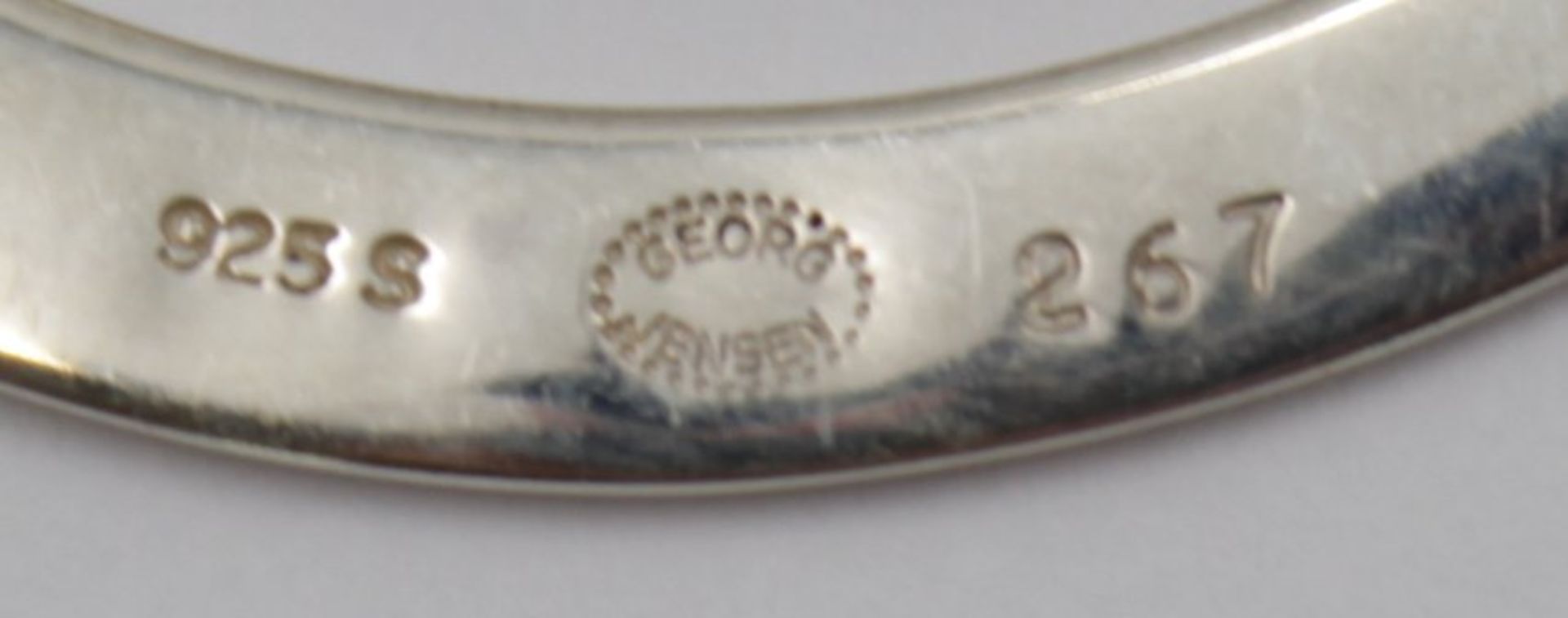 Geldklammer, Georg Jensen, Nr. 267, D-5cm, 18,1cm. - Bild 3 aus 3