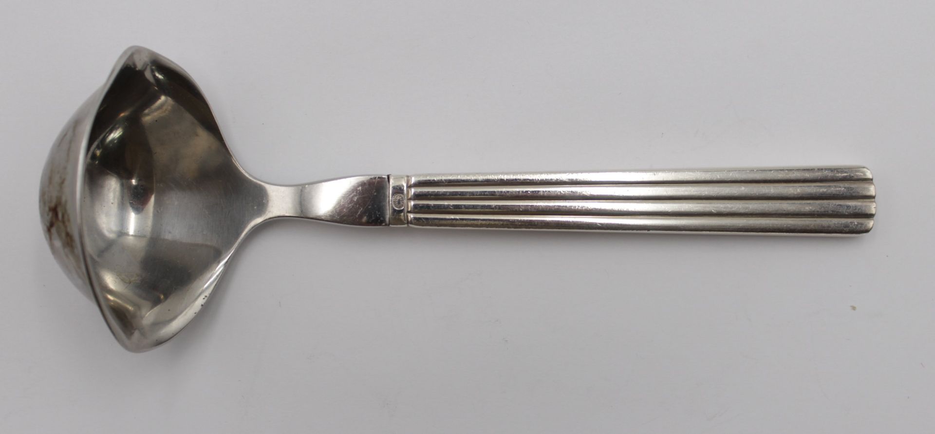 Saucenkelle, Georg Jensen, Bernadotte, Sterlinggriff, L-8,5cm.