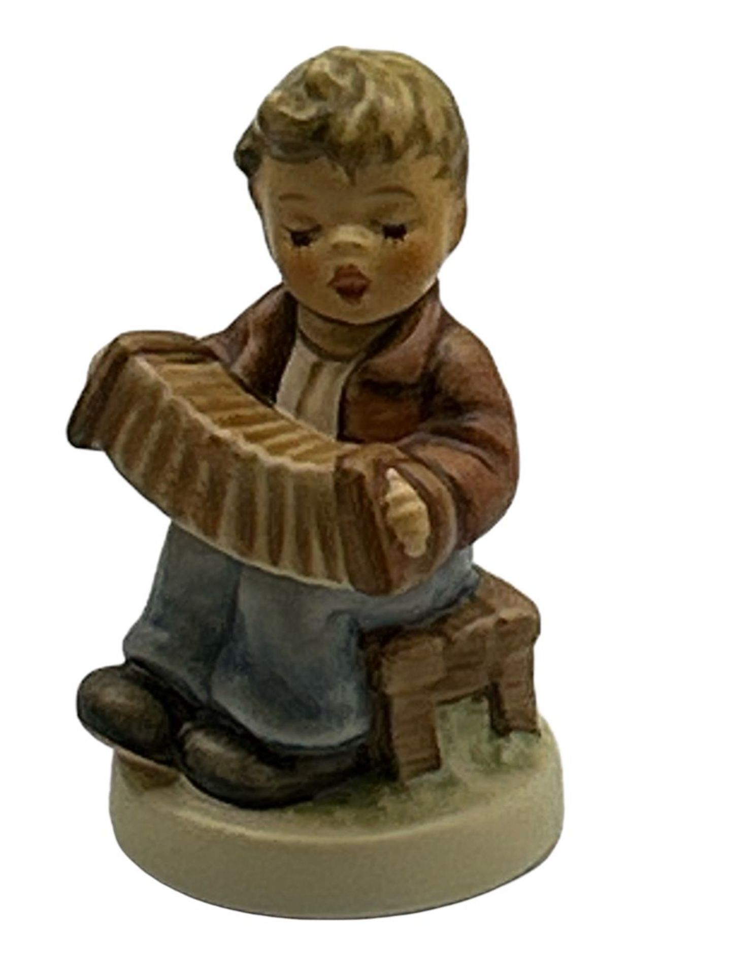 Hummel Figur "Junge mit Ziehharmonika" von Goebel, in OVP, H-7 cm - Image 2 of 2