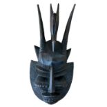 afrikanische Holzmaske,42x19 cm
