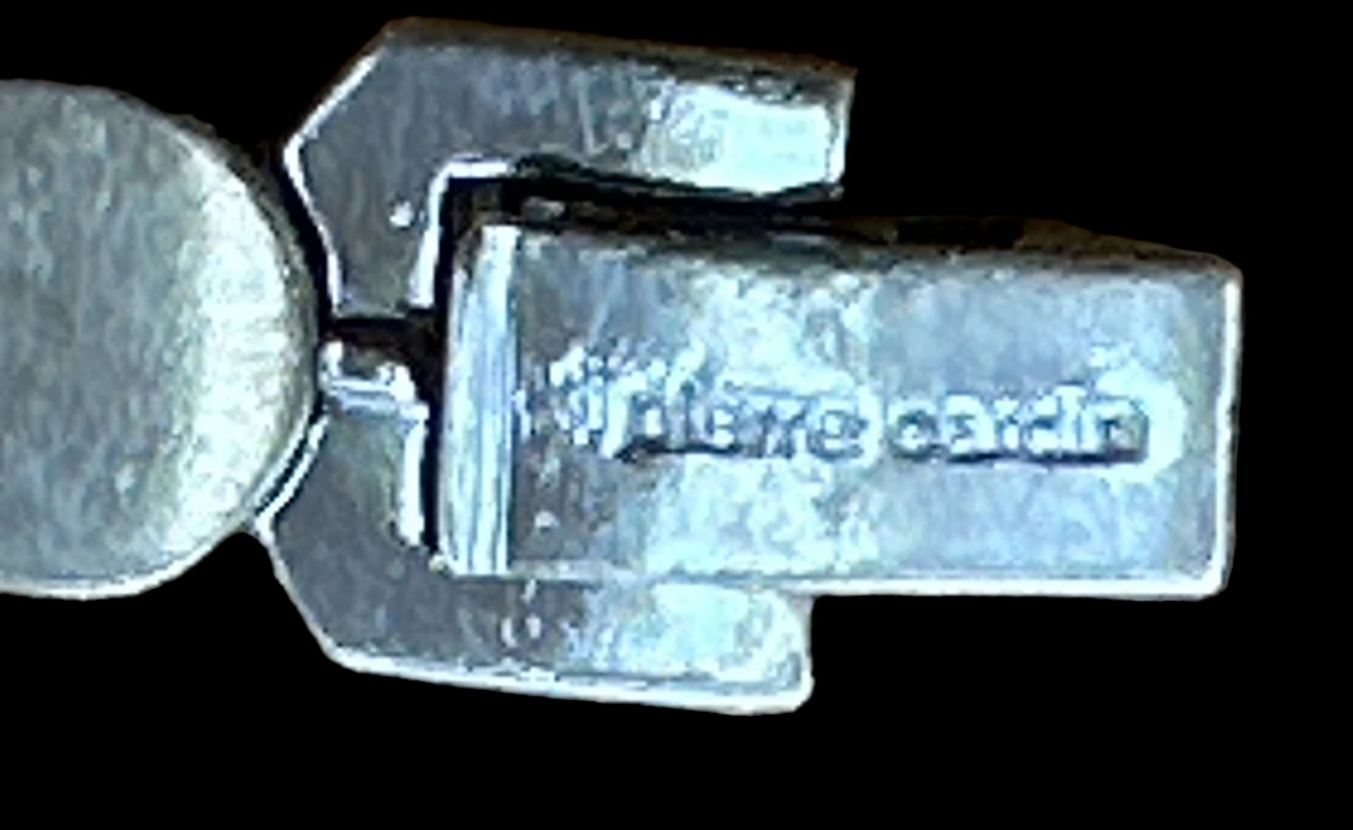 Silber-Armband -925- "Pierre Cardin", L-ca. 20 cm, 38,9 gr. - Bild 2 aus 3