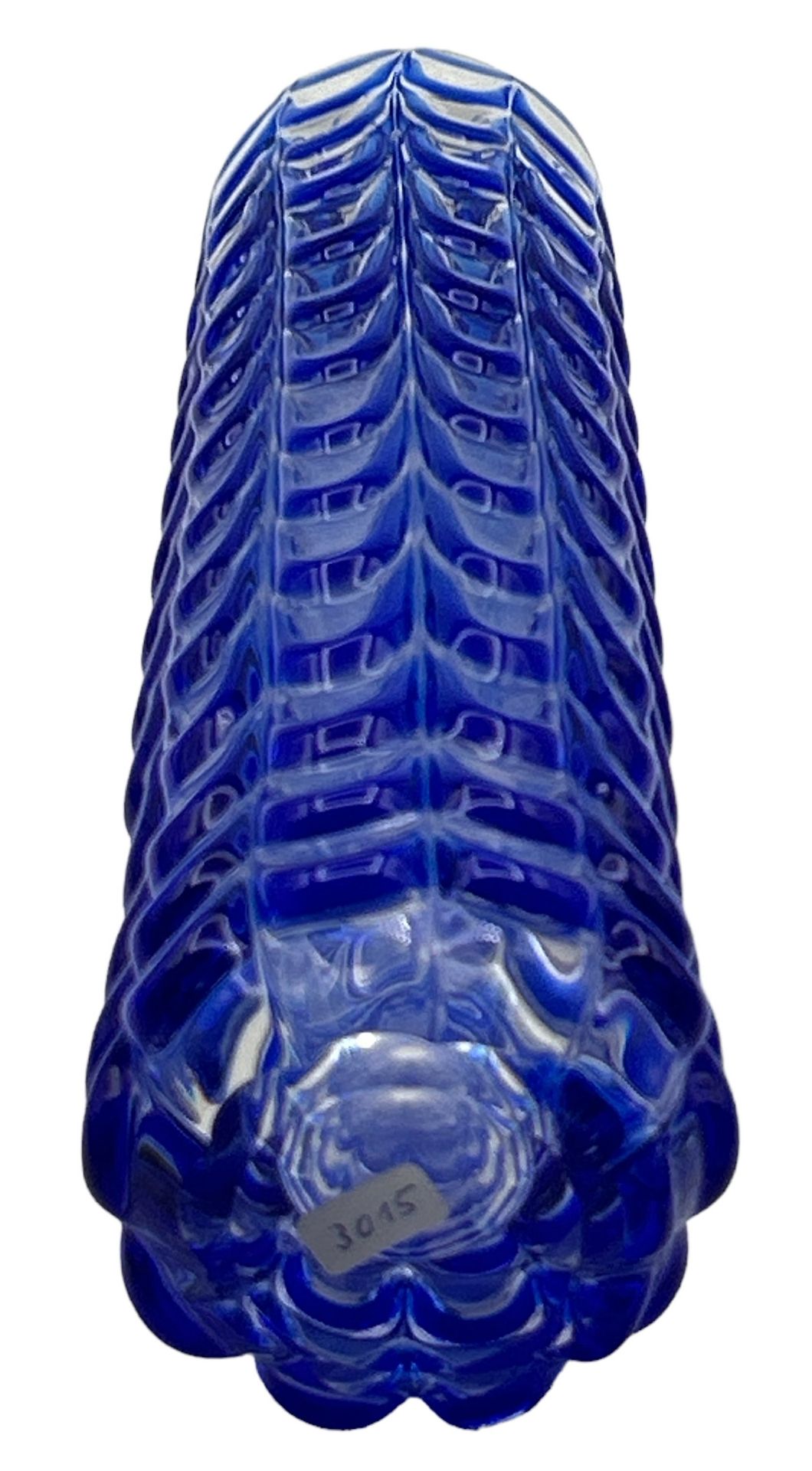 hohe Murano Vase, wohl Fratelli Toso ?, H-28 cm - Bild 3 aus 3