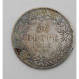 36 Grote 1846, Bremen, 8,5gr., D-3cm, Altersspuren