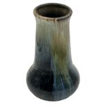 Vase mit Laufrglasur, H-16 cm