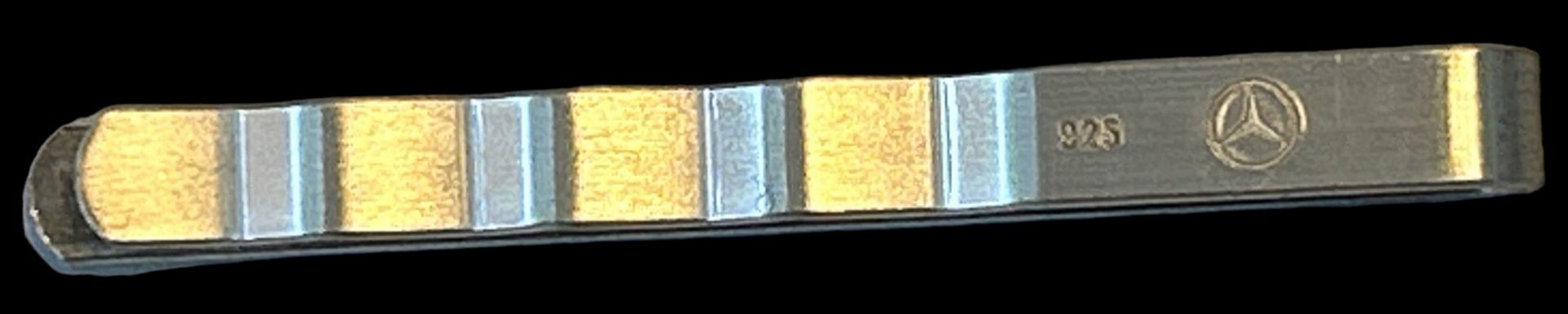Mercedes Karawattenklammer, Silber-925- - Bild 2 aus 2