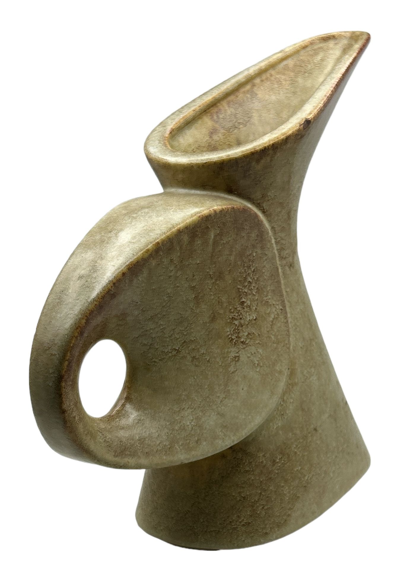 gr. Vase von Bertoncello, Ceramiche d'Arte, Italy, 60-er Jahre, Rand mit minimalen Abplatzer, H-28  - Bild 2 aus 4
