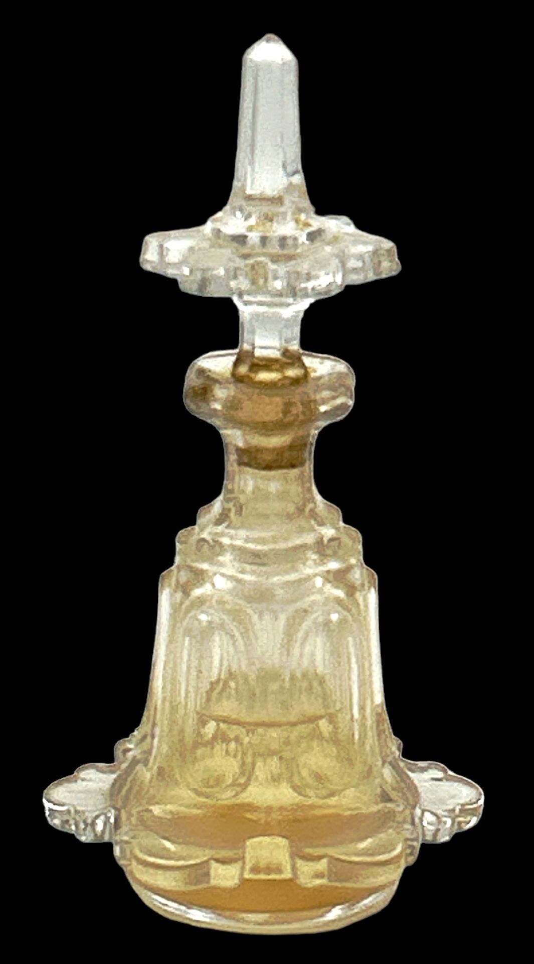 kl. Kristall-Flacon, H-16 cm
