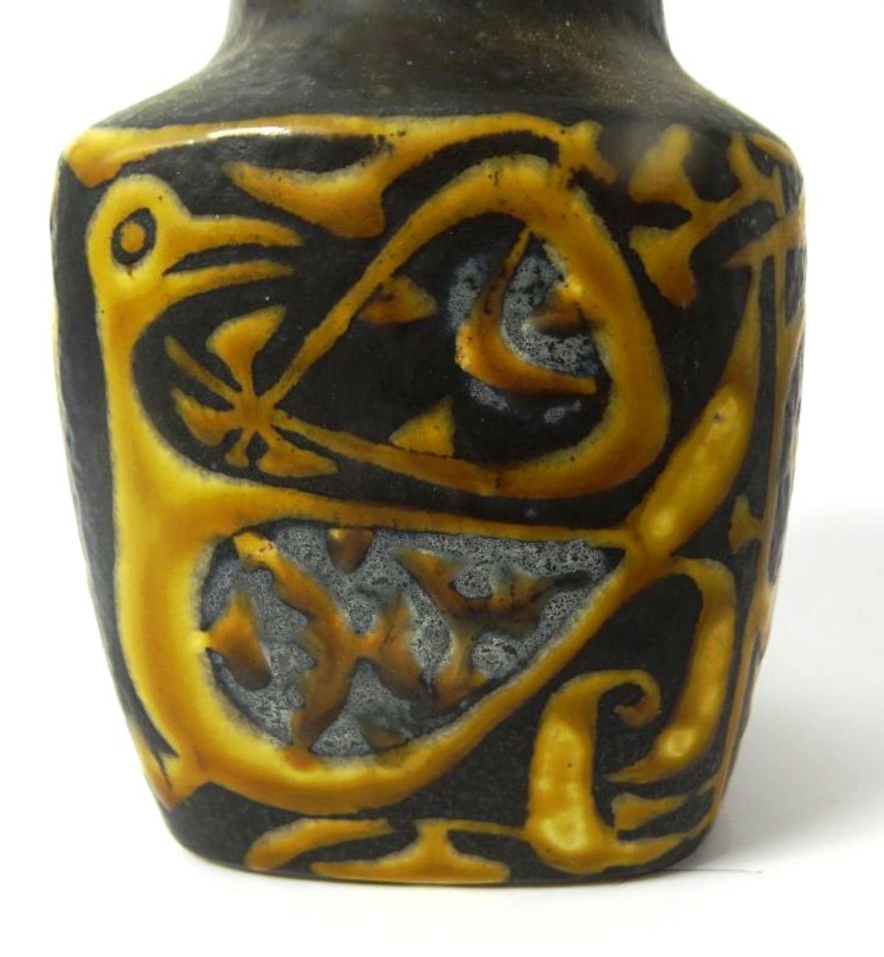 kl. braune Vase "Royal Copenhagen, H-11 cm - Image 3 of 5