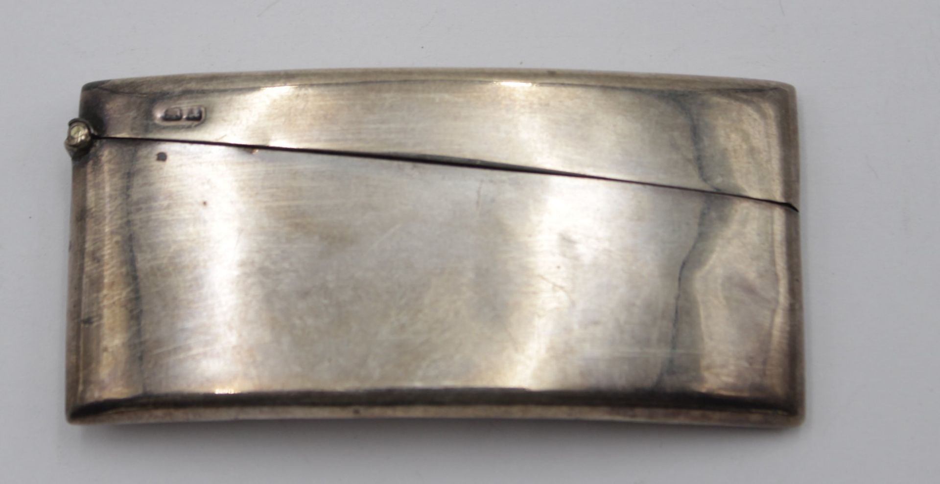 Etui, Sterling, Chester 1901, 35,2gr., 4 x 8,5cm.