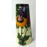 Vase "Elmshorn" Blumenmalerei, H-20 cm,
