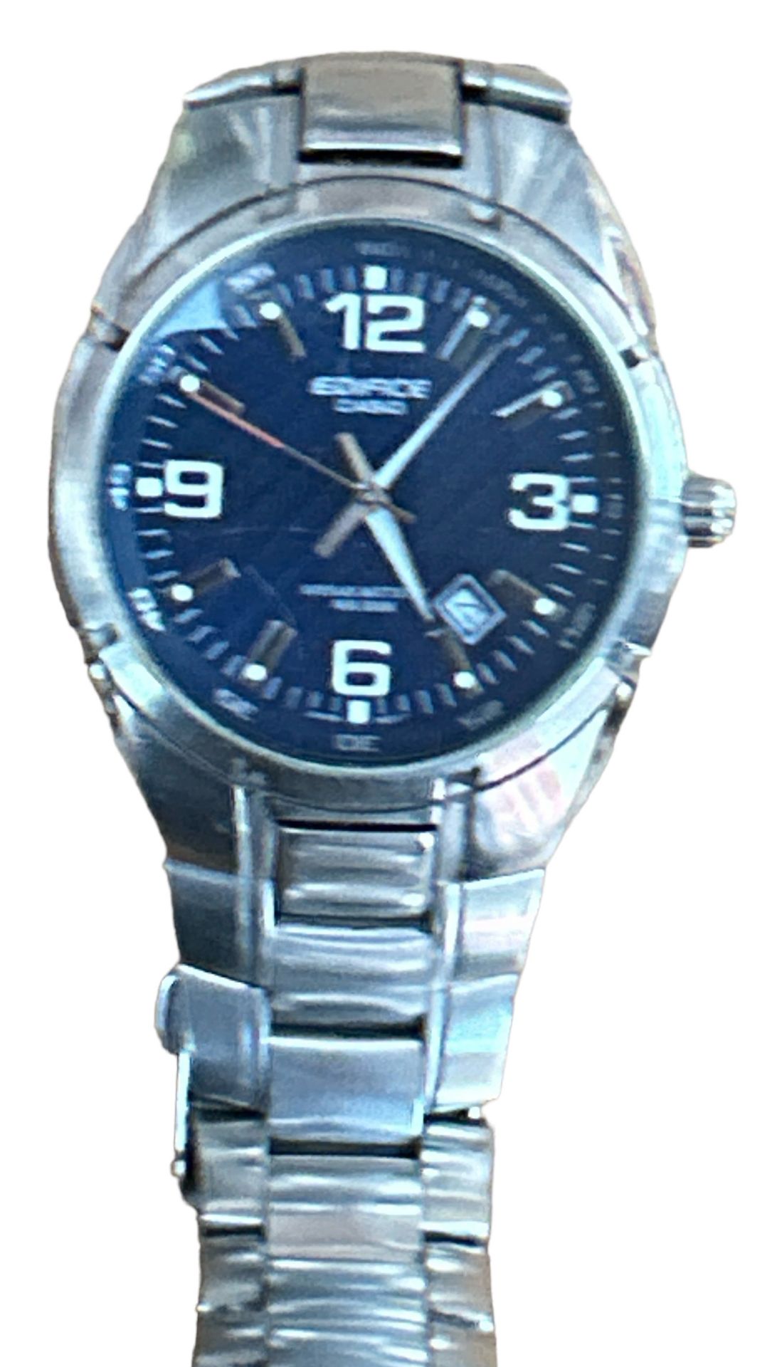 Casio Edifice Qaurtz Herrenarmbanduhr, EF 125 orig. Stahlband - Image 2 of 3