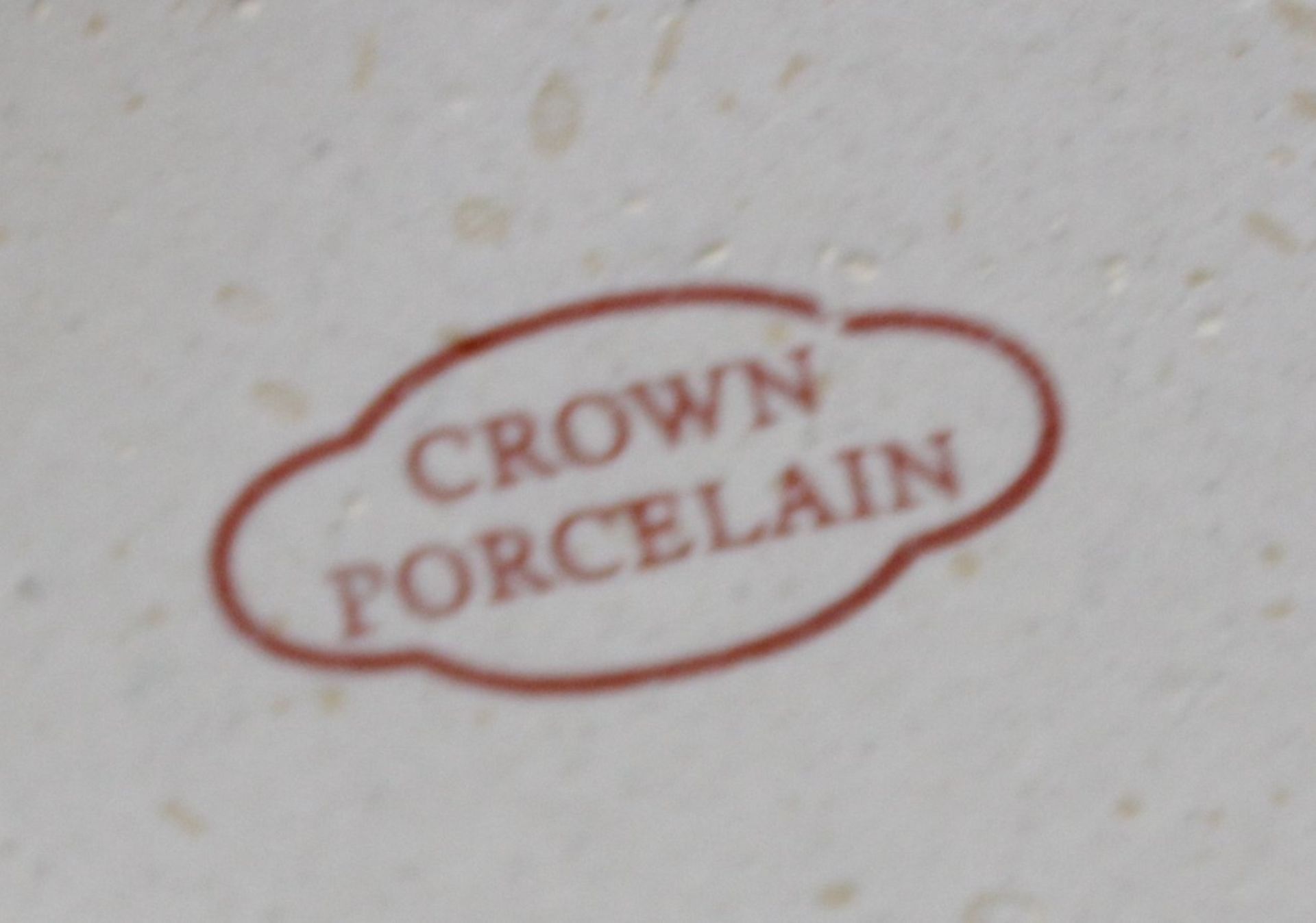 Bodenvase, aufwendiges Golddekor, gemarkt "Crown", H-60cm. - Bild 6 aus 6