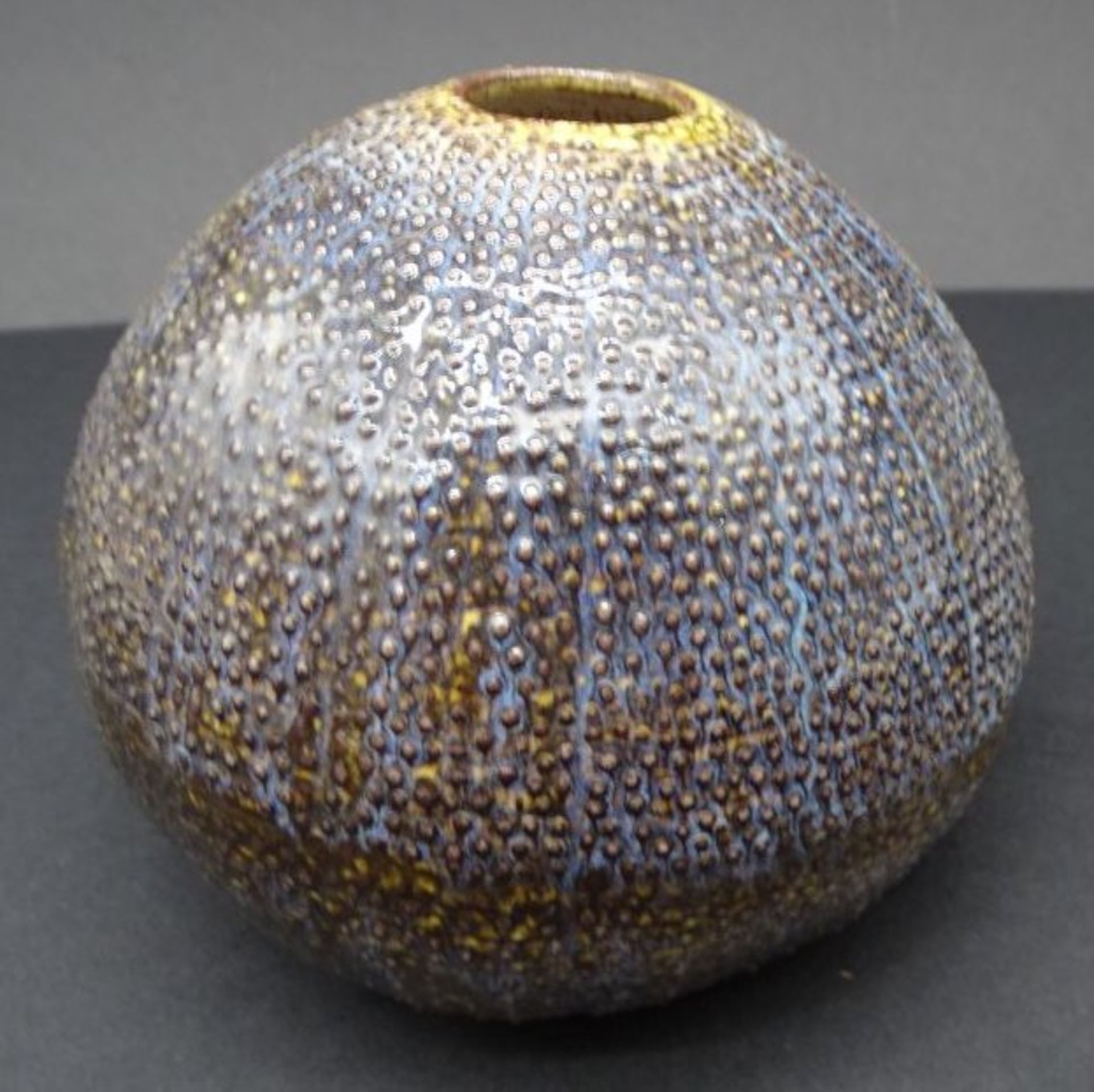 kl. Vase "Goebel" 1987, H-9 cm, D-9 cm