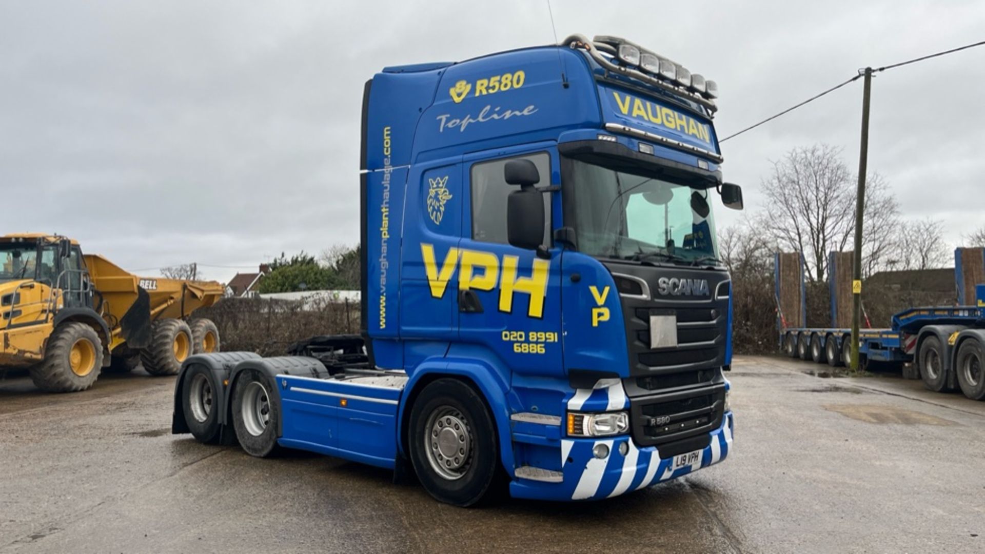 SCANIA R 580 V8 EURO 6 72 TONNE Tractor Unit 6x2 (Year 2018) - Image 17 of 28