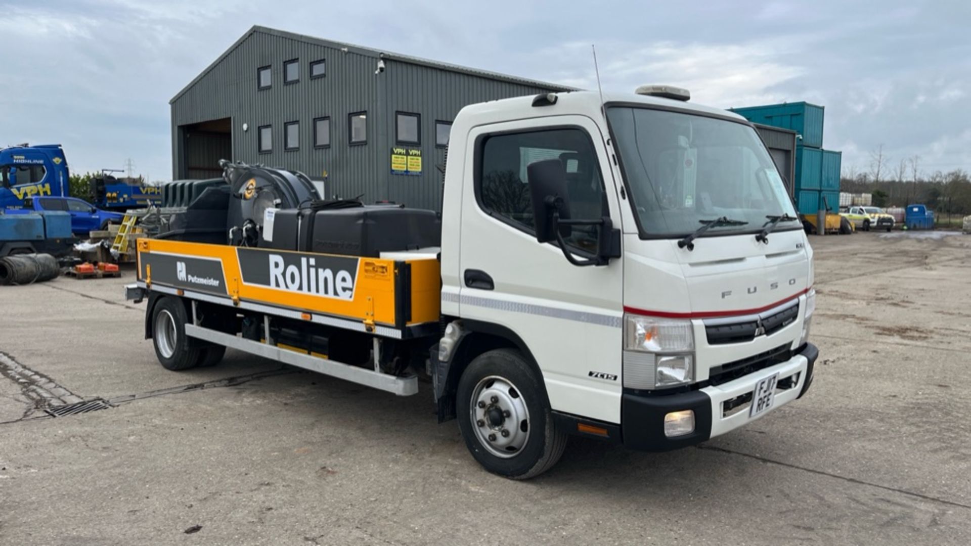 FUSO CANTER 7C18 PUTZMEISTER ROLINE Concrete Pump 4x2 Diesel Automatic (YEAR 2019)