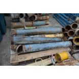 ASSORTED STRAIGHT CONCRETE PIPE SECTIONS (1 PALLET), 4'' & 5'', ID: PL-15655, RUISLIP PLANT HIRE