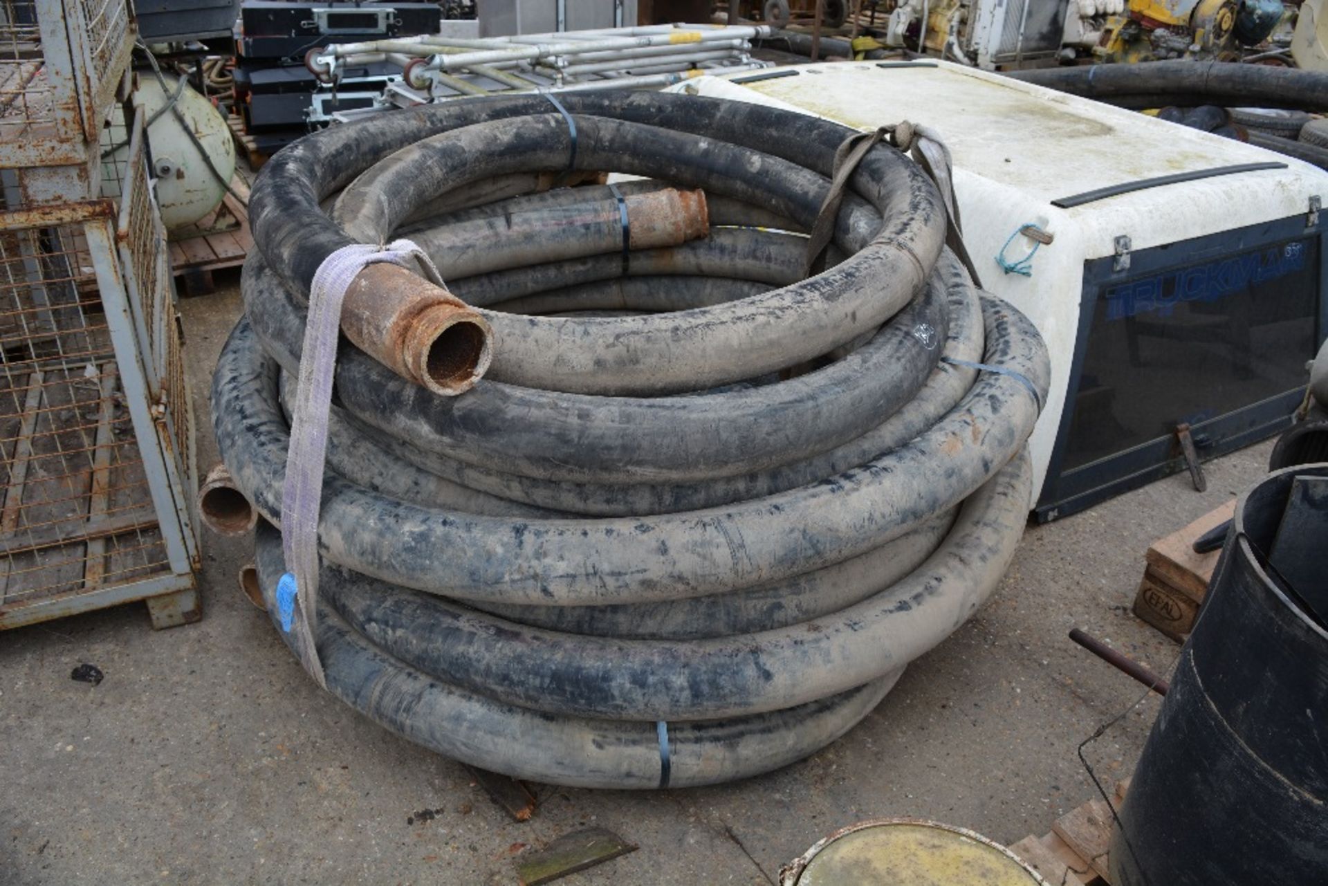 4'' CONCRETE PIPES (5 OF), VARIOUS LENGTHS, ID:PL-15798
