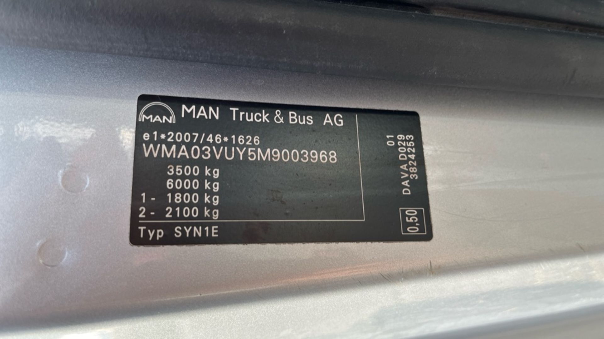 MAN TGE 3.180 Panel Van (Year 2020) - Image 12 of 21