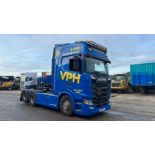 SCANIA S 650 V8 EURO 6 72 TONNE Tractor Unit 6x2 (Year 2018)