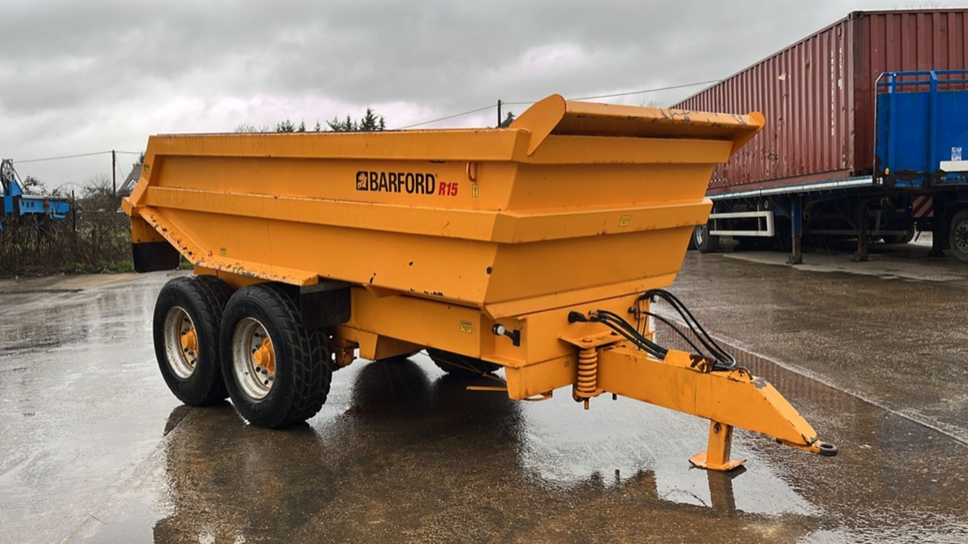 BARFORD R15 14T RT Trailer Tandem Axle (Year 2017)