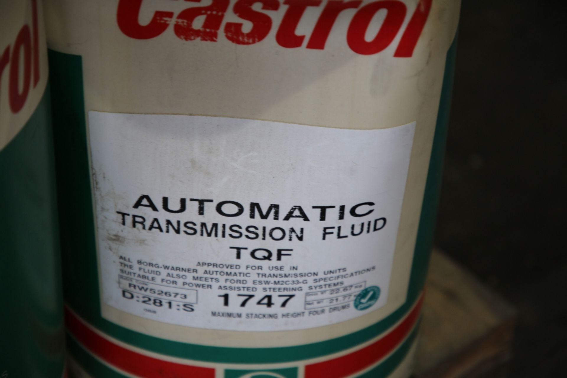 Assorted Castrol Automatic Transmission Fluid Drums (1 Pallet) - Image 2 of 2