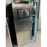 FRIGIDAIRE COMMERCIAL FCRS201RFB5 STAINLESS STEEL FOOD SERVICE GRADE REFRIGERATOR (LOCATED @ 37