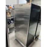 FRIGIDAIRE COMMERCIAL FCRS201RFB5 STAINLESS STEEL FOOD SERVICE GRADE REFRIGERATOR (LOCATED @ 37