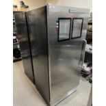 FRIGIDAIRE COMMERCIAL FCRS201RFB5 STAINLESS STEEL FOOD SERVICE GRADE REFRIGERATOR (LOCATED @ 37