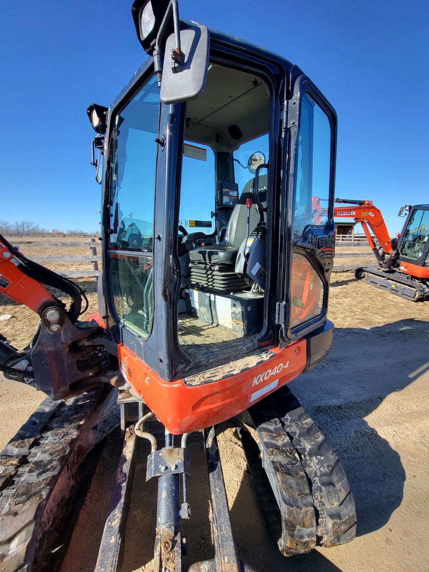 2019 KUBOTA KX040-4, 4 TON CAPACITY MINI CRAWLER EXCAVATOR, S/N 36648 (1,525 HRS) C/W KUBOTA MODEL - Image 2 of 10