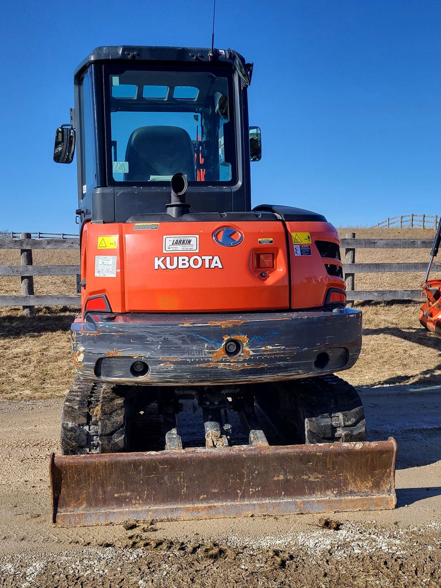 2019 KUBOTA KX040-4, 4 TON CAPACITY MINI CRAWLER EXCAVATOR, S/N 36648 (1,525 HRS) C/W KUBOTA MODEL - Bild 4 aus 10