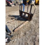 SKID STEER PALLET FORK, 7,500 LB CAPACITY (L-01-F/H)