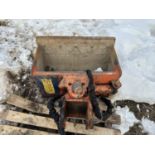 KUBOTA BUCKET APPROX 6 CF CAPACITY