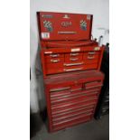 MASTERCRAFT RED MECHANICS TOOL CHEST