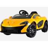 MCLAREN P1 YELLOW KIDS CAR - KOOL KARZ #KKMCL-YE001 (MSRP $550) (OPEN BOX - TESTED WORKING)