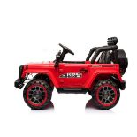 JEEP STYLE RED KIDS CAR - KOOL KARZ #KKNL-017 (MSRP $550) (DEMO - TESTED WORKING)